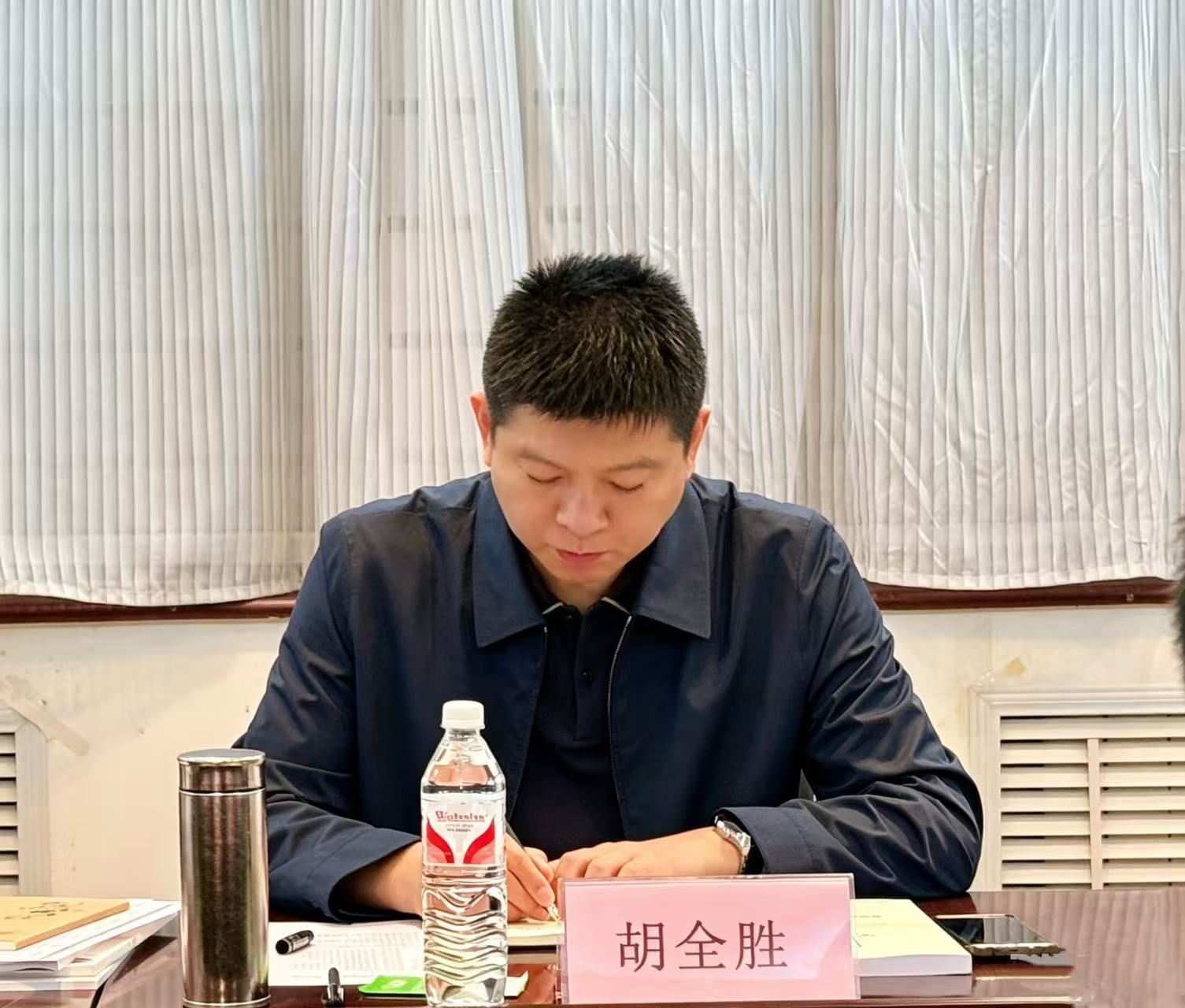 胡全胜处长对若水教育模式给予肯定